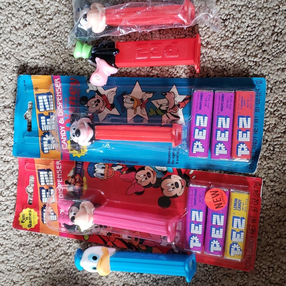 Vintage Disney Pez dispensers